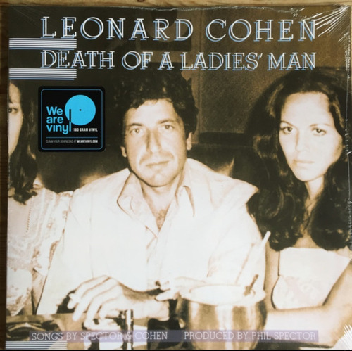 Leonard Cohen  Death Of A Ladies' Man Vinilo Nuevo Lp