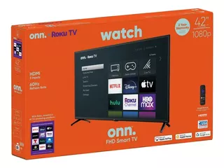 Smart Tv Hdr Onn. 42 Nuevo Class Fhd 1080p Led Roku
