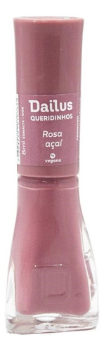 Esmalte Cremoso Dailus 08 Rosa Açaí 8ml Cor Roxo