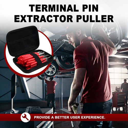 Llave Para Extraer Terminales, 36 Unidades, Extractor De Cla