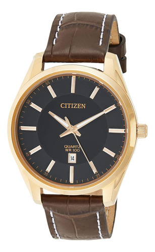 Citizen Reloj De Cuarzo Para Hombre, Acero Inoxidable Con Co