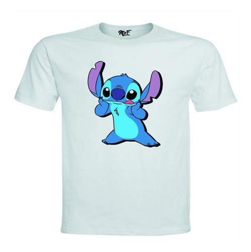 Poleras Stitch 100% ALG. Premium Niños, Jovenes, Adultos