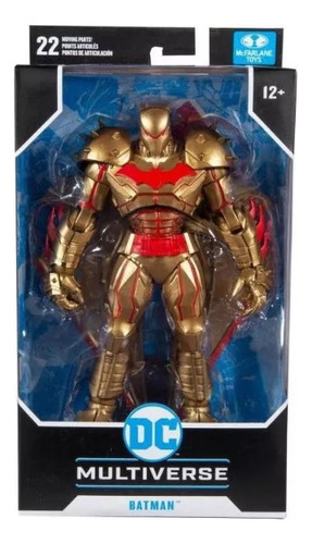 Figura Batman Original Armored Dorad Mcfarlane Multiverso Dc