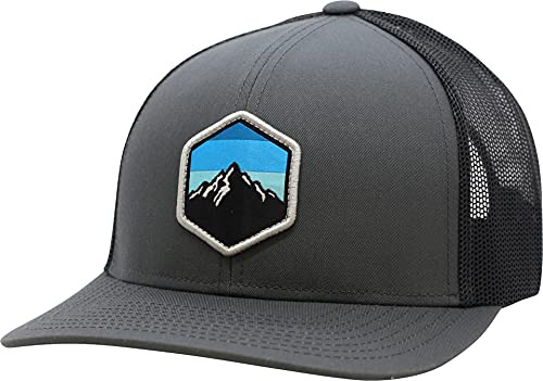 Gorra Trucker Lindo - Mountain Sky (grafito/negro)