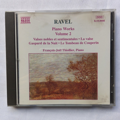 Ravel Piano Works Volume 2 Francois Thiollier Cd / Kktus 