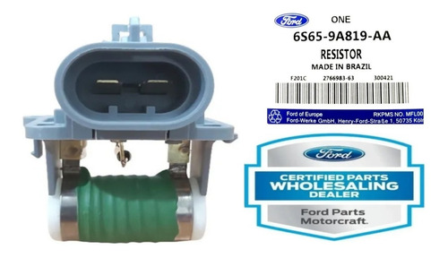 Resistencia Electroventilador Fiesta 2003 2004 2005 2006 07