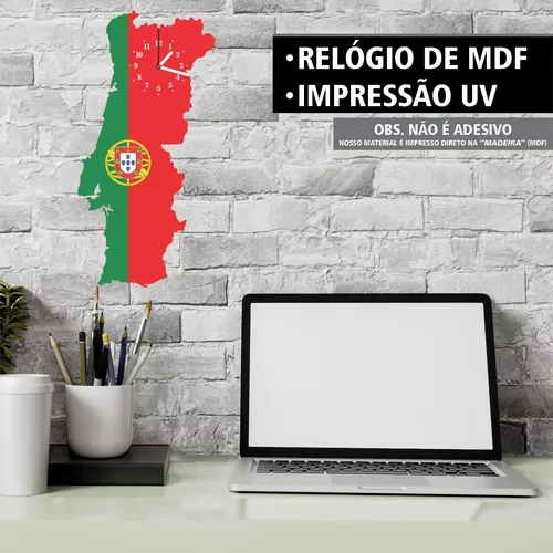 Mapa Portugal de parede