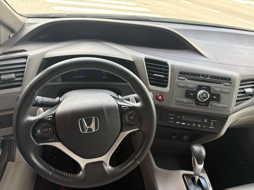 Honda Civic Honda Civic Sedan LXS 1.8/1.8 Flex 16V Mec. 4p - Cinza - 2013