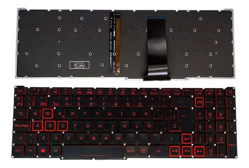 Teclado Para Acer Nitro 5 An515 54 55 43 / An715-51 Español