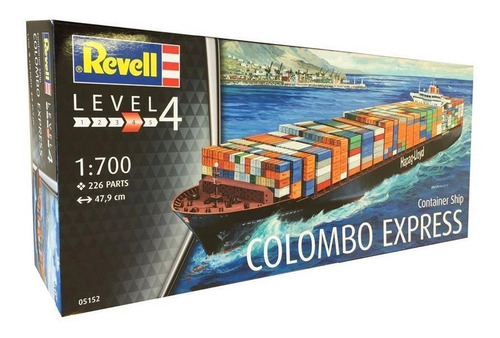 Revell Navio De Container Colombo Express 1/700 Nível 4