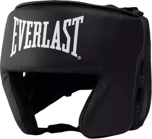 Cabezal Boxeo Everlast Core Ajustable Cuero Sintético Pro 