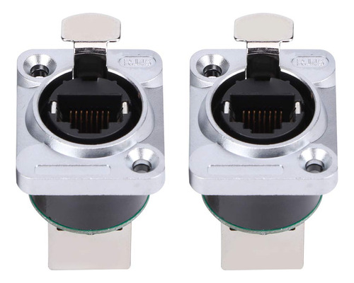 Conector Angulo Recto Rj45 Material Aislante Ignifugo Ip67