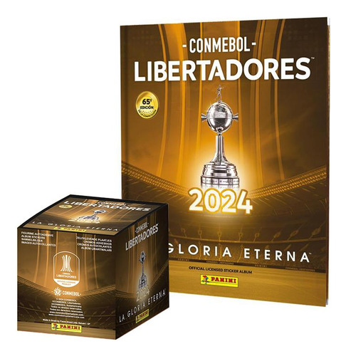 Pack Álbum Tapa Dura Copa Libertadores 2024 + Paquetón