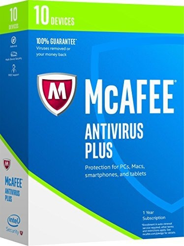 Mcafee 2017 Antivirus Plus