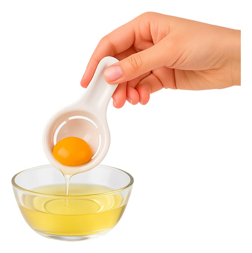 Separador De Claras E Gemas De Ovos Prático E Eficiente