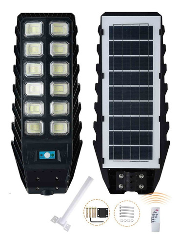 Lámpara Led Solar Ip65 De 250w C/sensor D/movimiento P/calle
