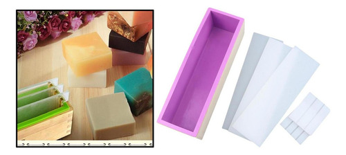 - 1200ml Molde Para Hacer Jabón Caja De Madera Con Partición