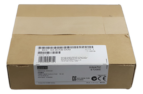 Siemens 6es7193-4ca40-0aa0 Simatic Dp Módulo Terminal