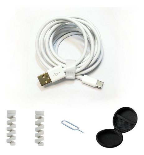 Cable Tipo C Carga Rapida Para Iphone15 Samsung Huawei 2m 6a