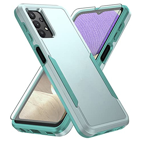 Funda Para Samsung Galaxy A32 5g 2021 Verde 6.5 Pulgada Plas