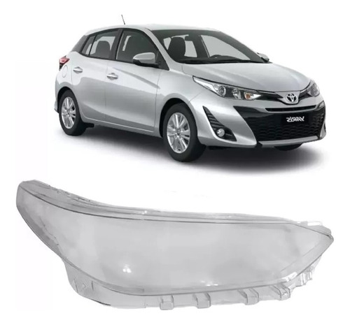 Lente Optica Acrilico P/ Toyota Yaris 2018 2019 2020 2021