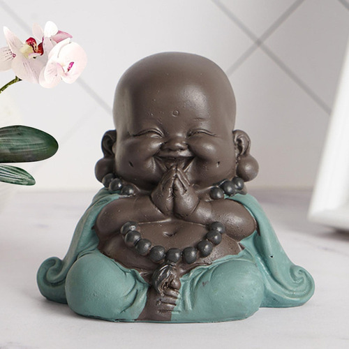 Cr Encantadora Estatua De Buda Sonriente, Adornos,