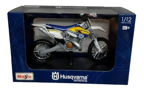 Moto Husqvarna Fe 501 Maisto Aescala 1:12 Nueva De Collectio