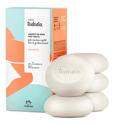 Natura Combo Sabonetes Tododia - 3 Caixas Com 5 Unidades