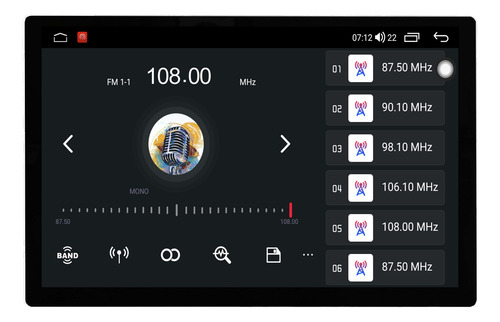 Multimídia Creta 2022 Acima 4+64gb 2mix Octacore 2k 4g 13p