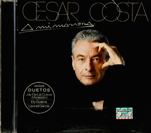 César Costa, A Mi Manera Cd Seminuevo