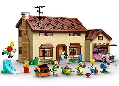 Set Construcción Lego Casa De Los Simpsons 2523 Piezas