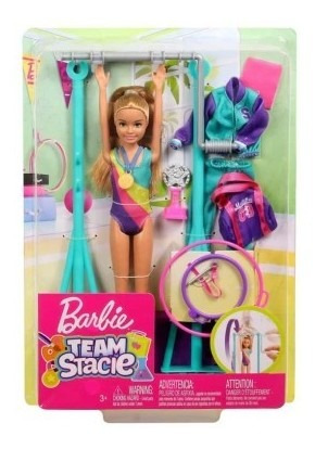 Barbie Stacie Conjunto De Gimnasta Barbie Stacie Con Tk733