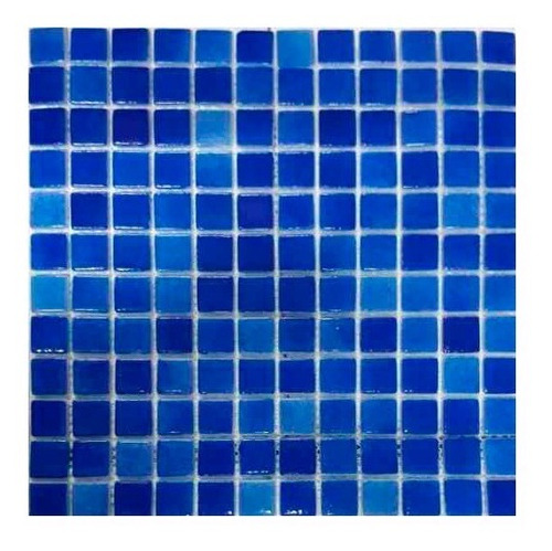 Venecitas Azul Niebla Calidad Premium 2,5x2,5 Por M2