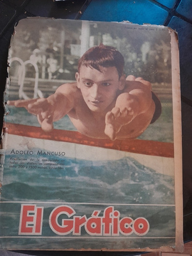Revista El Gráfico Adolfo Mancuso 16 04 1948 N1501 
