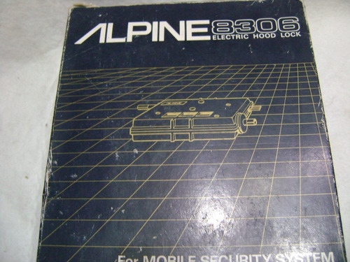 Alpine Alarma Auto 8306 Electric Hood Lock