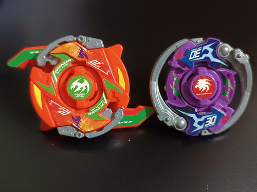Beyblade Dranzer Mf (muy Raro) Y Dark Gargoyle Ms Takara Naranja (Usado)