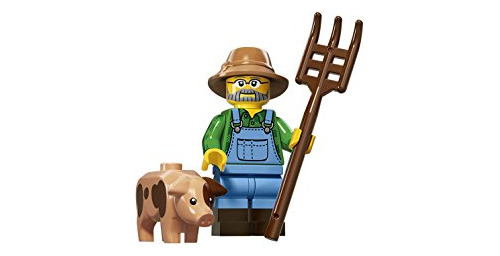 Minifigura Coleccionable Lego Series 15 71011 - Farmer