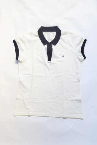 Remera Chomba Calvin Klein Blanca M Original Importada