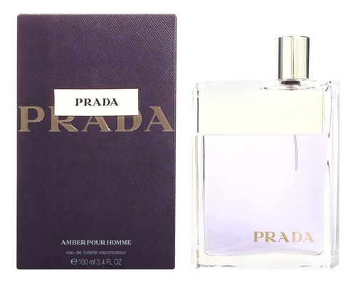 Perfume Amber Edt De Prada, 100 Ml, Para Hombre