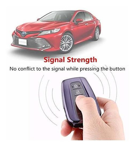 Mofei Para Toyota Key Fob Cover - Tpu Key Fob Estuche Funda