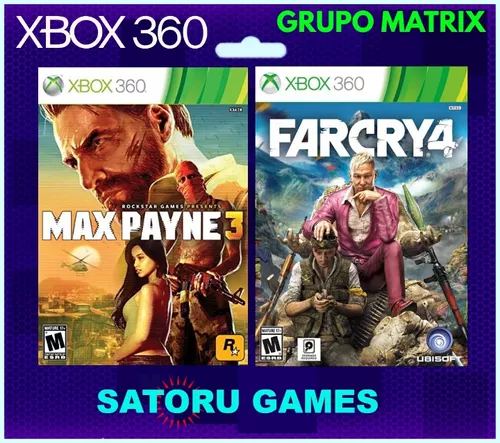 Versão Xbox 360 de Max Payne 3 vem em dois DVDs