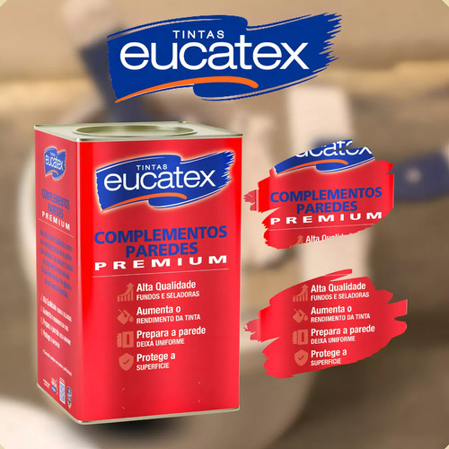 Fundo Preparador Eucatex Base Água 1 6l - Alto Rendimento