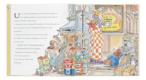 Paddington Vai Ao Circo, De Bond, Michael., Vol. 1. Editorial Harperkids, Capa Mole Em Português