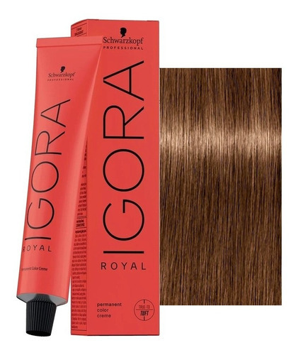  Tinte Permanente En Crema Igora Royal Tubo De 60g Tono 7-42