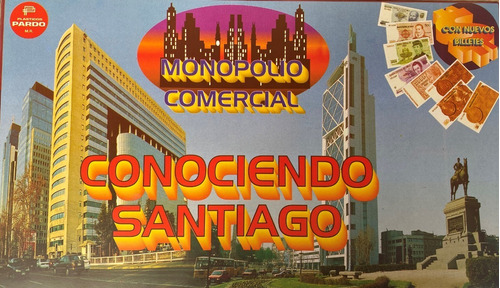 Juego Conociendo Santiago Monopolio Comercial