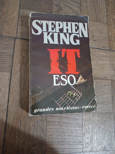 Libro It Stephen King Emece Grandes Novelistas 1987