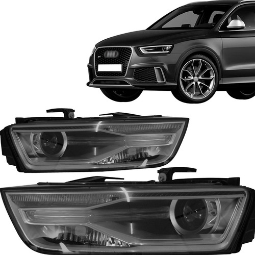 Farol Audi Q3 2016 2017 18 19 Xenon Led