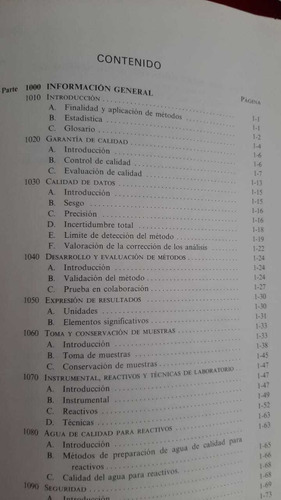 Metodos Normalizados Para El Analisis De Aguas Potables