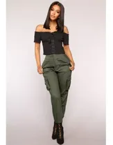 Comprar Jogger Cargo Dama Moda De Colores Casual Informal