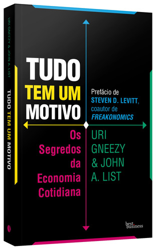 Tudo tem um motivo: Os segredos da economia cotidiana, de Gneezy, Uri. Editorial Editora Best Seller Ltda, capa mole em português, 2021